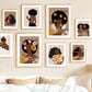 Leinwandbild »Black Afro Girl«