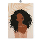 Poster »Abstract Black African Art «