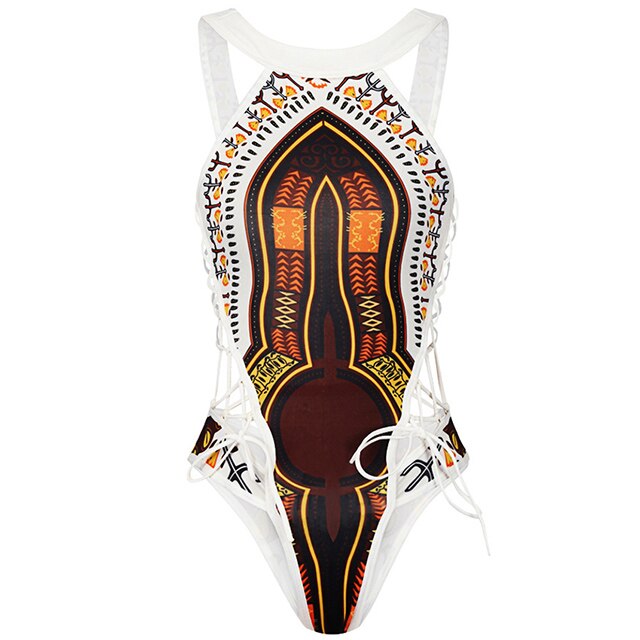 Sexy African Print Monokini