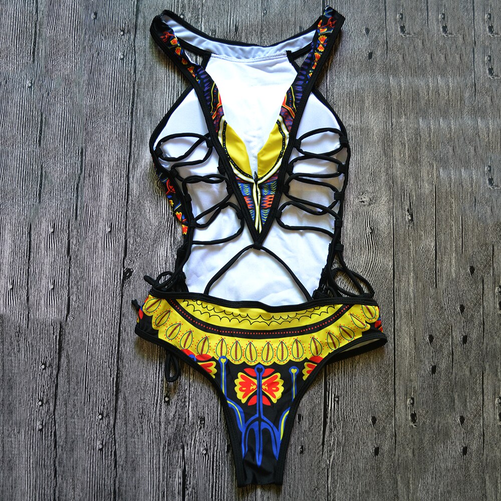 Sexy African Print Monokini