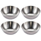 Goldene Schälchen, Servierschalen, Edelstahl, 2er Set / 4er Set