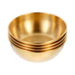Goldene Schälchen, Servierschalen, Edelstahl, 2er Set / 4er Set